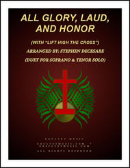 All Glory, Laud, And Honor (with Lift High The Cross - Soprano & Tenor Duet) Vocal Solo & Collections sheet music cover Thumbnail